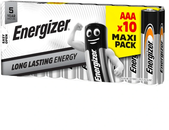 Energizer Baterie Alkaline AAA 10ks EE008