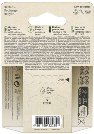 GP ReCyko 950 AAA 6 ks 1032126090