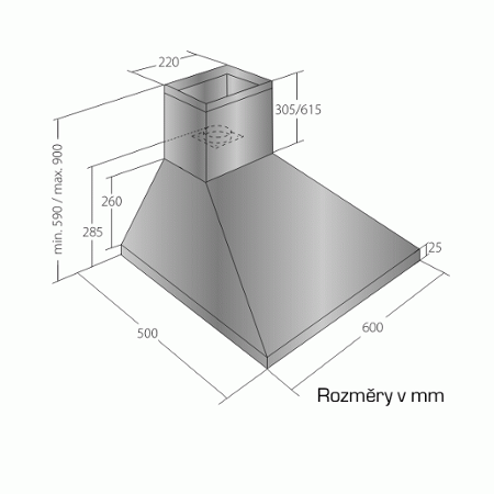 Cata Empire KD 317060 bílý