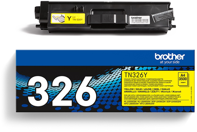 Brother TN-326Y, toner yellow, 3 500 str.