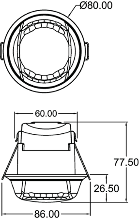 Theben 1030204 PIRA TC DE