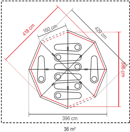 Coleman Octagon BlackOut