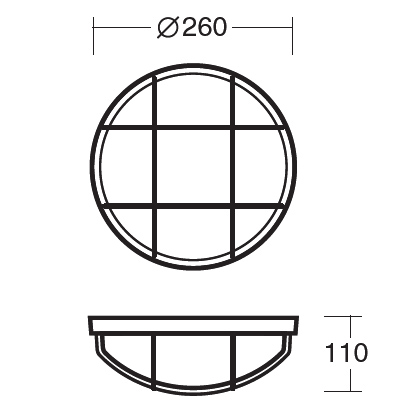 Osmont ELEKTRA 4 LED LED-1L12C03/IN-172P/NK1W 57247