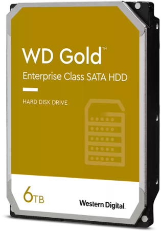 WD Gold/6TB/HDD/3.5