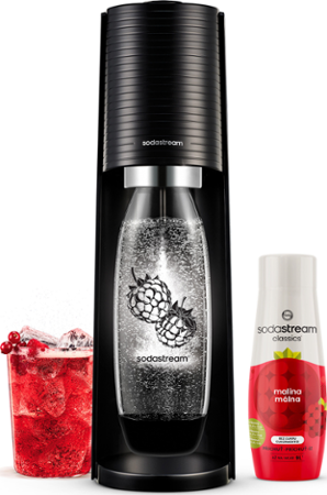 Sodastream TERRA Black Malina Zero Mpack