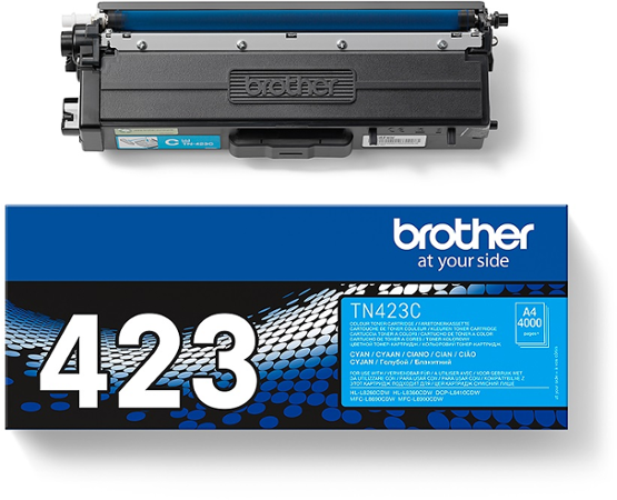 Brother TN-423C, toner cyan, 4 000 str.