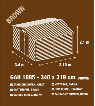 G21 GAH 1085, hnědý
