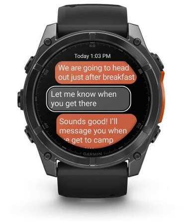 Garmin Fenix 8 AMOLED 51mm Slate Gray Steel/Black 010-02905-00