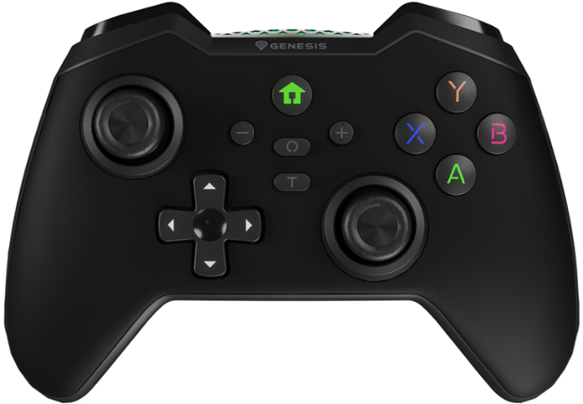 Bezdrátový gamepad Genesis MANGAN 400 pro PC/Switch/Mobil, černý