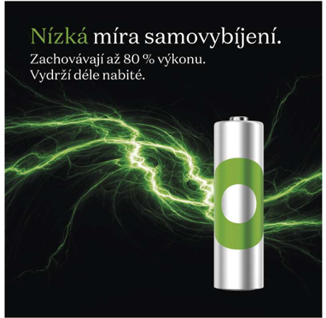 GP ReCyko AA 2100mAh 4ks 1032224210
