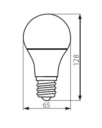 Kanlux Rapid MAX LED E27-WW