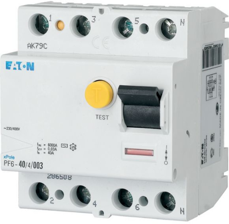 Eaton PF6-25/4/003-A 25A 30mA A 112930