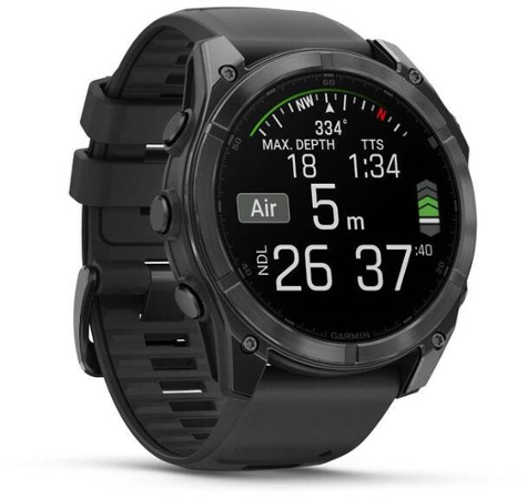 Garmin Fenix 8 AMOLED 51mm Slate Gray Steel/Black 010-02905-00