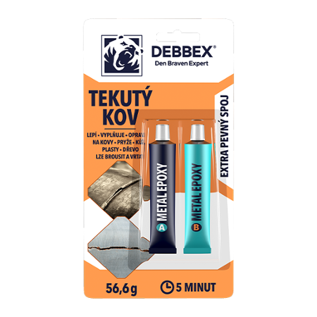 Den Braven 50731DBX Tekutý kov 56,6g 