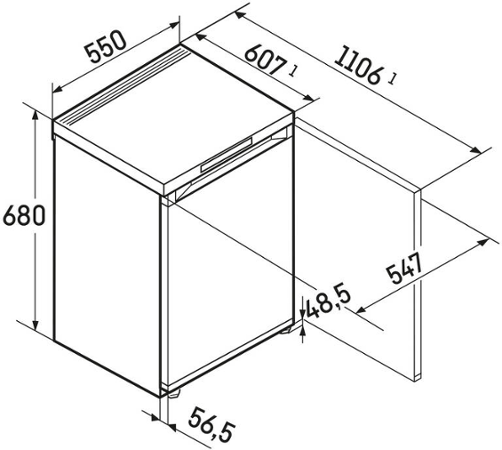 Liebherr Pure Fe 1003