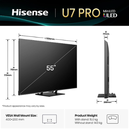 Hisense 55U7Q PRO