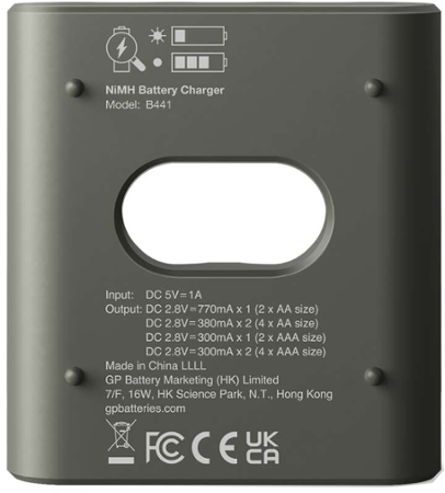 GP Eco E441 + 4× AA ReCyko 2100 1604844110