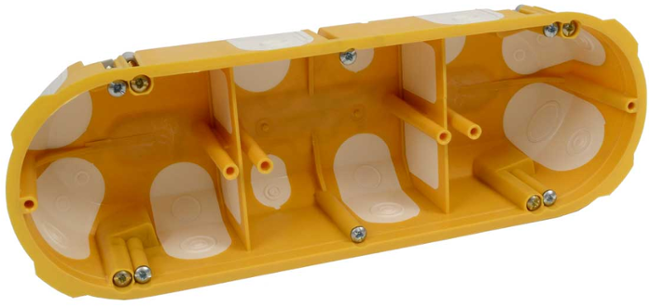 Krabice přístrojová do dutých stěn KPL 64-50/3LD