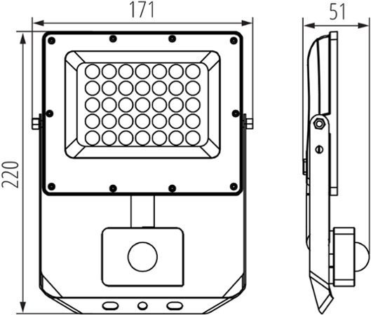 Kanlux ACETE 30W CCT SE GR 38497