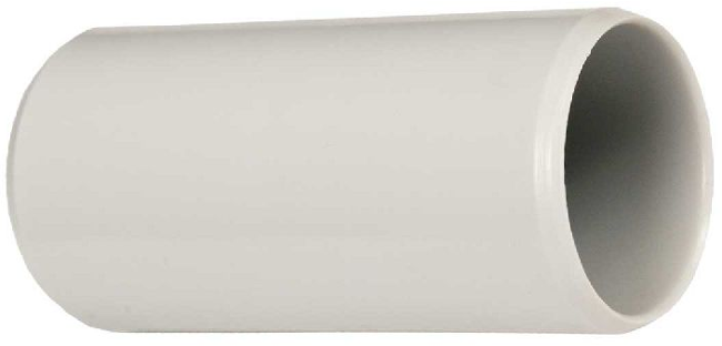 Kopos spojka tuhých trubek 0220 KB světle šedá