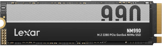 Lexar NM990/1TB/SSD/M.2 NVMe/Šedá/5R