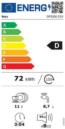 Beko DFS28131X 
