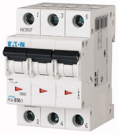 Eaton PL6 C50/3 (286606)