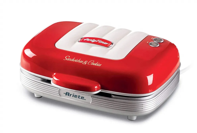 Ariete Party Time Sandwiches & Cookies 1972, červený