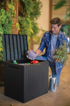 Keter City Storage Box 113L grafitový
