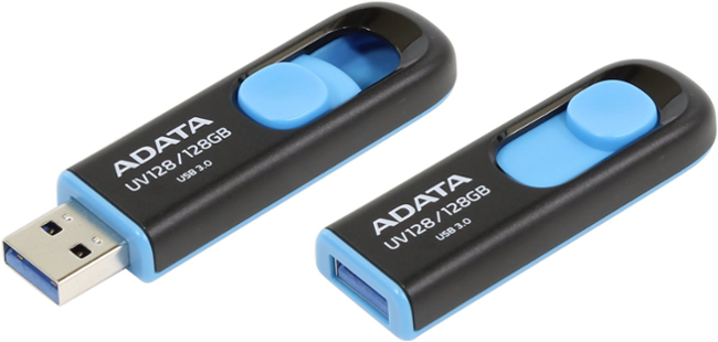Adata DashDrive UV128 128GB modrá