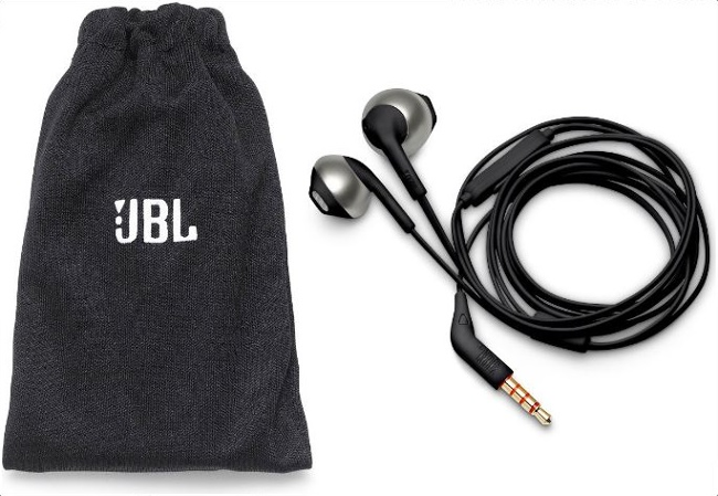JBL T205 BLK černá