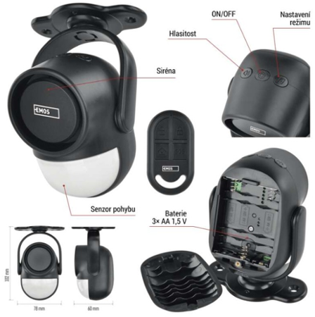 Emos H8106 EM‑125L PROTECTOR