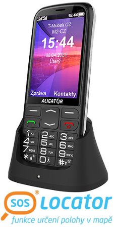 Aligator A830 Senior černý