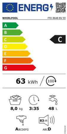 Whirlpool FFD 8648 BV EE