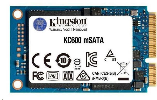 Kingston KC600/256GB/SSD/mSATA/5R