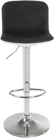 Barová židle G21 Lima látková, black