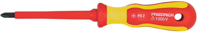 Šroubovák křížový PH3 150x8,0 VDE 1000V 209304