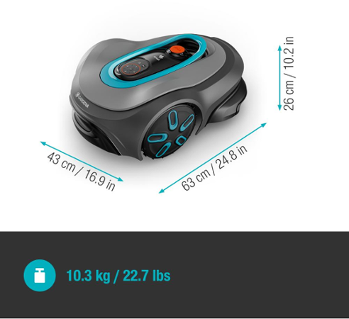 Gardena Smart SILENO Max 1200 m²