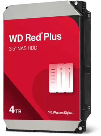 HDD 4TB WD40EFZZ Red Plus 256MB SATAIII 5400rpm