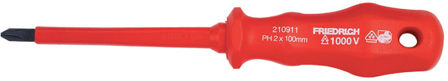 Šroubovák křížový PH3 150x8,0 VDE 1000V 210942