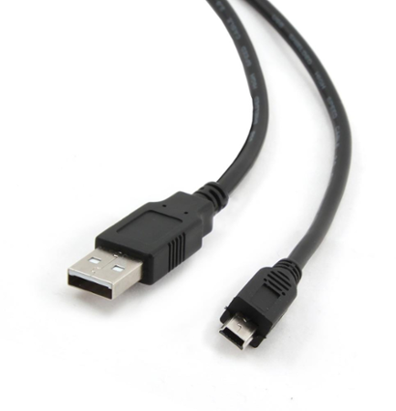 Gembird CCP-USB2-AM5P-6 USB 2.0, A-mini B (5pin) 1,8m