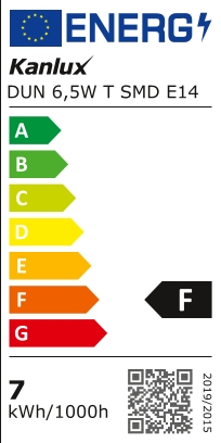 Kanlux LED žárovka DUN 6,5W T SMD E14 Neutrální bílá