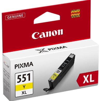 Canon CLI-551Y XL žlutá