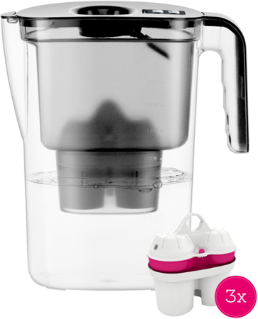 VIDA MEI 2,6L FIL.KONVICE ČERNÁ +3KS BWT