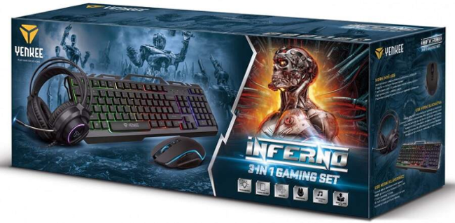 Yenkee YGS 01 3v1 INFERNO