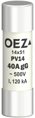 OEZ PV14 40A gG