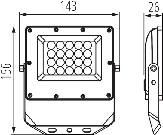 Kanlux ACETE 20W CCT GR 38491