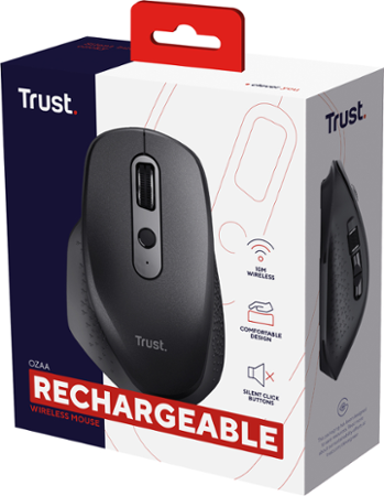 Trust Ozaa Rechargeable Wireless Mouse 23812