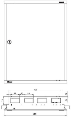 Eaton BF-U-3/72-C bílá 283048