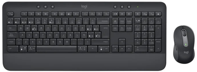 PROMO bezdrát. set Logitech MK650, graphite CZ/SK